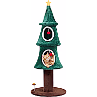 Petco X-Large Holiday Cat Christmas 3-Level Tree