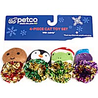 Petco Holiday Characters Crinkle Cat Toy Set