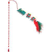 Petco Holiday Train Cat Teaser Toy