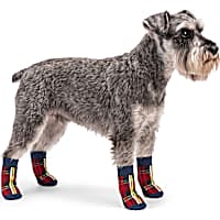 Petco Holiday Red Plaid Pet Socks