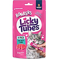 BONKERS Licky Tubes Tuna Flavored Wet Cat Treats
