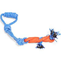 Petco Blue/Orange Twisted Rope TPR Chew Dog Toy