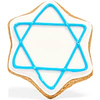 Petco Holiday Hanukkah Star Vanilla Flavor Hand-Decorated Cookie Treats for Dogs