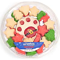 Petco Tub of Assorted Holiday Cookies Treats for Dogs