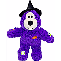 KONG Halloween Wild Knots Witch Bear Purple Dog Toy