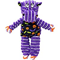 KONG Halloween Floppy Knots Hippo Purple Dog Toy