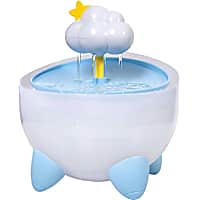 Catstages- 2L Pet Drinking Fountain with 5-Stage Filter, Easy-to-Clean, USB Powered Purrfect Rain Cat Water Fountain