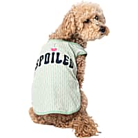 Pet Posse Cotton Striped Green Spoiled Tank for Dogs