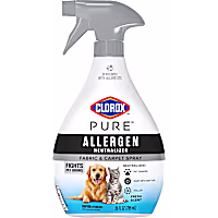 Clorox PURE Fresh Scent Pet Allergen Neutralizer Fabric & Carpet Spray