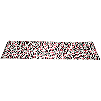 Petco Pink Cheetah Washable Runner Rug