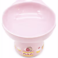 Pusheen Purple Pededstal Bowl with Ears for Cats
