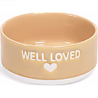 Petco Well Loved Ceramic Dog Bowl