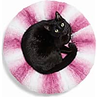 Petco Pink Stripe Round Cat Bed