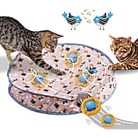 PawsPik Interactive Fast Rolling Play Mat Ball Cat Toy