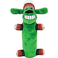 Multipet International Holiday Lamb Chop Fair Isle Loofa 6" Dog Toy