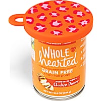 Petco Orange/Pink Cheetah Wet Food Can Cover for Cats