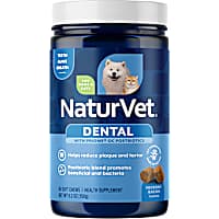 NaturVet Hickory Bacon Flavor Dental Targeted Care Supplement for Dogs and Cats