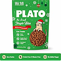 Plato Pet Air Dried Jingle Chicken & Pumpkin Cat Treats