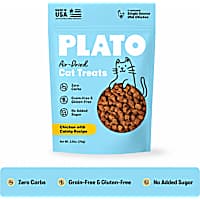 Plato Pet Air Dried Chicken & Catnip Cat Treats