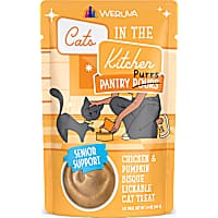 Cats in the Kitchen Pantry Pours Senior Support Chicken & Pumpkin Bisque Lickable Cat Treat