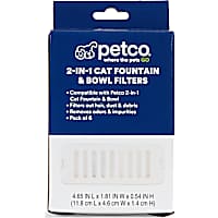 Petco 2-in-1 Cat Fountain & Bowl Filters