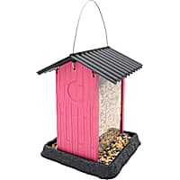 North States Fiesta Pink Hopper Birdfeeder