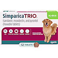 Simparica Trio for Dogs 44.1-88 lbs.