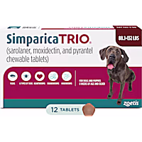 Simparica Trio for Dogs 88.1-132 lbs.