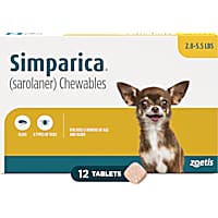 Simparica Chewable for Dogs 2.8-5.5 lbs.
