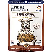 Ernie's Els Pet Product Chicken Wrapped Sweet Potato Recipe Dog Treat