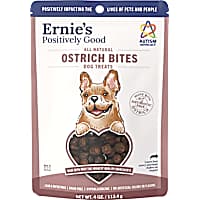 Ernie's Els Pet Product Ostrich Bites Dog Treat