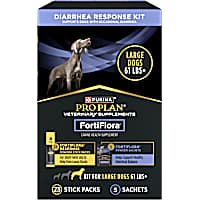 Purina Pro Plan Veterinary Supplements FortiFlora Diarrhea Response Dog Digestive Health Kit