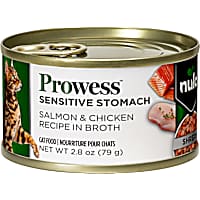 Nulo Prowess Sensitive Stomach Shreds Salmon & Chicken Recipe in Broth Wet Cat Food