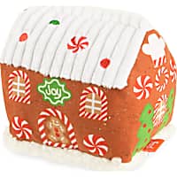 P.L.A.Y PET LIFESTYLE Gingerbread Pup House Dog Toy