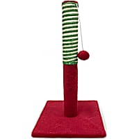 Prevue Pet Products North Pole Cat Scratching Post with Toy