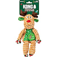 KONG Holiday Floppy Knots Reindeer Snowflake for Dogs