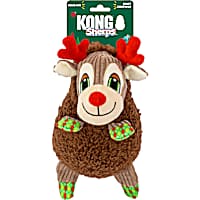 KONG Holiday Sherps Floofs Argyle Reindeer for Dogs