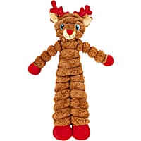 KONG Red Holiday Shakers Crumples Reindeer for Dogs