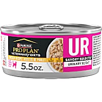 Purina Pro Plan Veterinary Diets UR Savory Selects Urinary St/Ox Chicken Recipe in Sauce Formula Wet Cat Food
