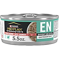 Purina Pro Plan Veterinary Diets EN Gastroenteric Savory Selects in Sauce with Salmon Wet Cat Food