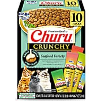 Inaba Churu Seafood Crunchy for Cats Variety Pack