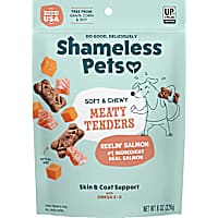 Shameless Pet Treats Meaty Tenders Reelin' Salmon Soft & Chewy Dog Treats