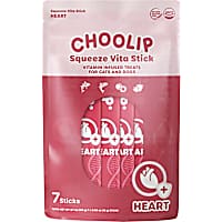 Choolip Squeeze Vita Stick Heart Lickable Wet Cat and Dog Treats