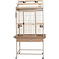 A&E Cage Company 24" x 22" Sandstone HQ Play Top Cage