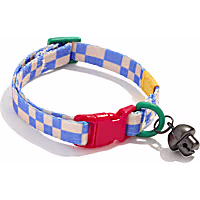 Wild One Retro Colorblock Breakaway Kitten Collar