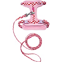 Wild One Bubblegum Colorblock Cat Harness and Leash