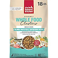 The Honest Kitchen Gourmet Whole Food Clusters Whole Grain Salmon, Whitefish & Superfoods Recipe Dog Food