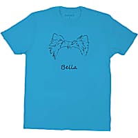 Zanden Personalized Terrier Ear Outline Adult Unisex T-Shirt