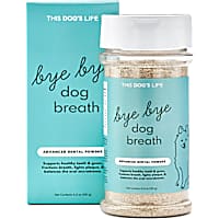Bye Bye Dog Breath Advanced Dental Powder for Whole-Mouth Health for Dogs
