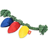 Play Pet Brands Merry Minis Twinkly Tugger Dog Toy